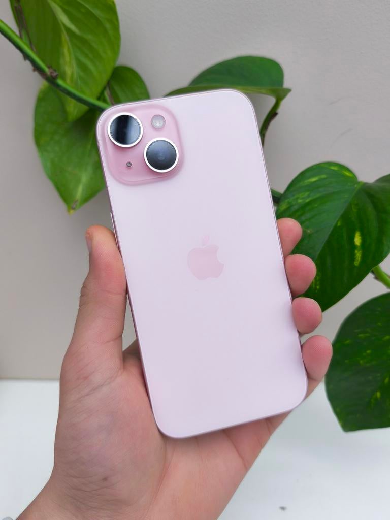 iPhone 15 128 Go rose 85 % de batterie, Télécoms, Enlèvement ou Envoi