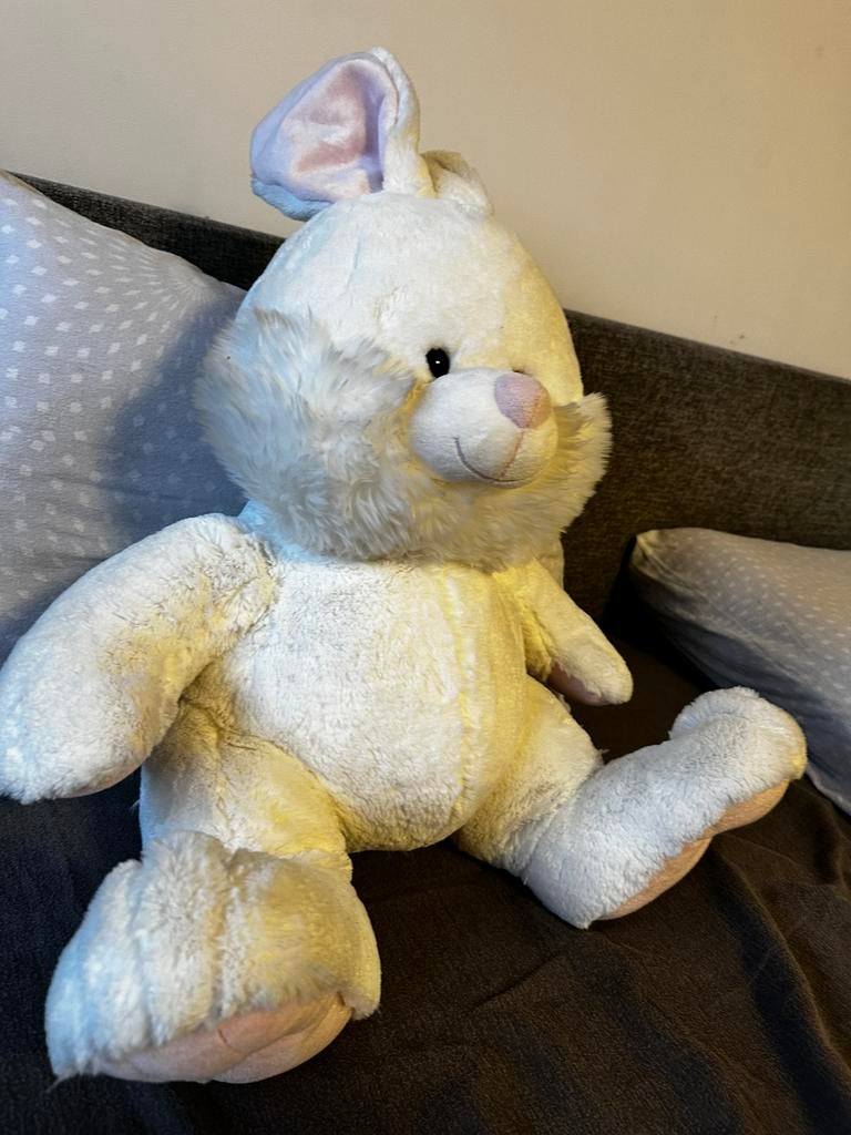 Grote knuffel voor konijnen, Ophalen of Verzenden, Zo goed als nieuw, Konijn