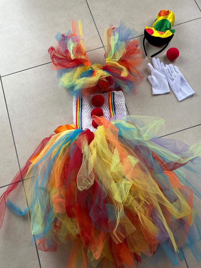 Carnavalkleedje, Kinderen en Baby's, Carnavalskleding en Verkleedspullen, Ophalen, Zo goed als nieuw, 122 t/m 128, Meisje