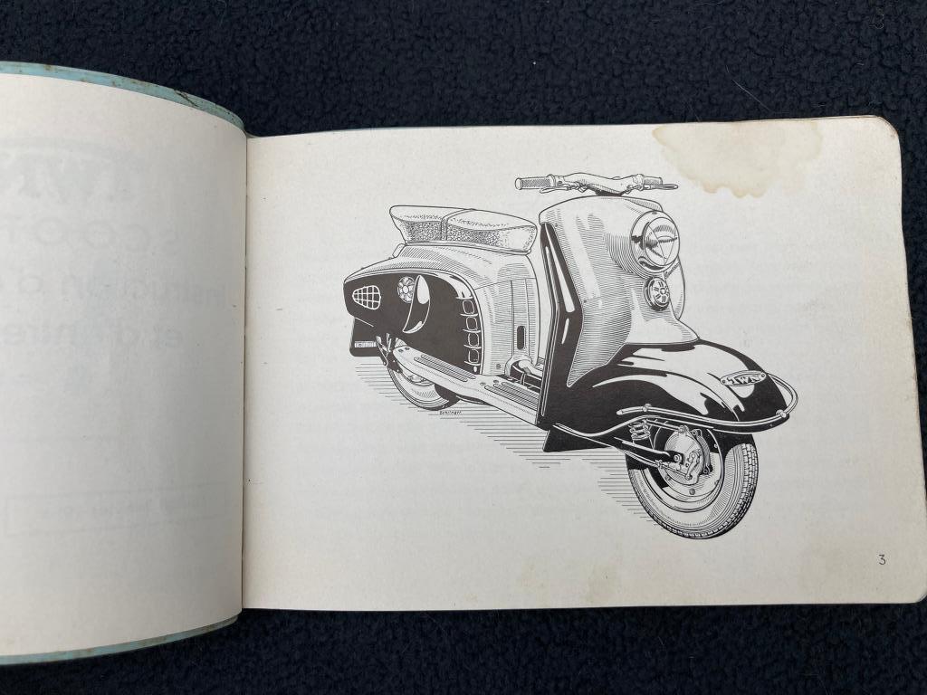 Onderhoudshandleiding voor vintage motorscooters van TWN Con, Motoren, Ophalen of Verzenden, Gebruikt