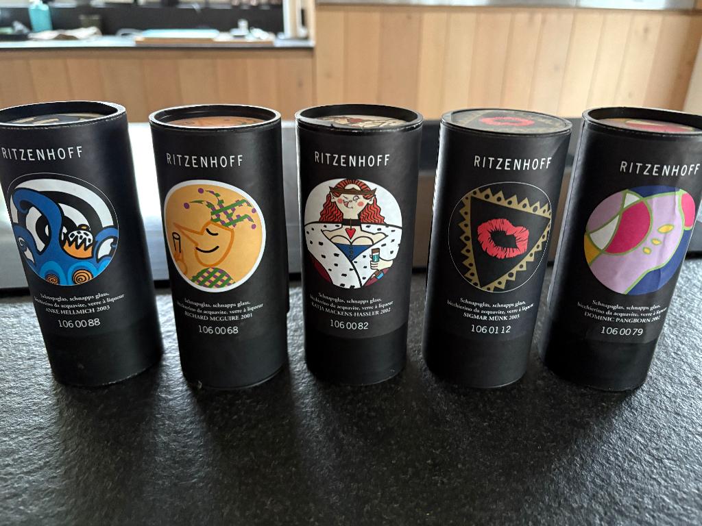 Ritzenhoff schnapps glazen, Enlèvement ou Envoi, Neuf, Verres et Verres à shot