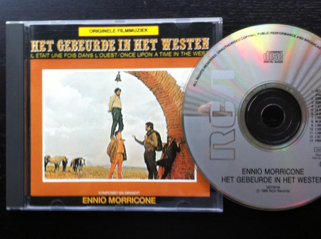 ENNIO MORRICONE - Soundtr: Once upon a time in the west (CD), Cd's en Dvd's, Verzenden, Zo goed als nieuw