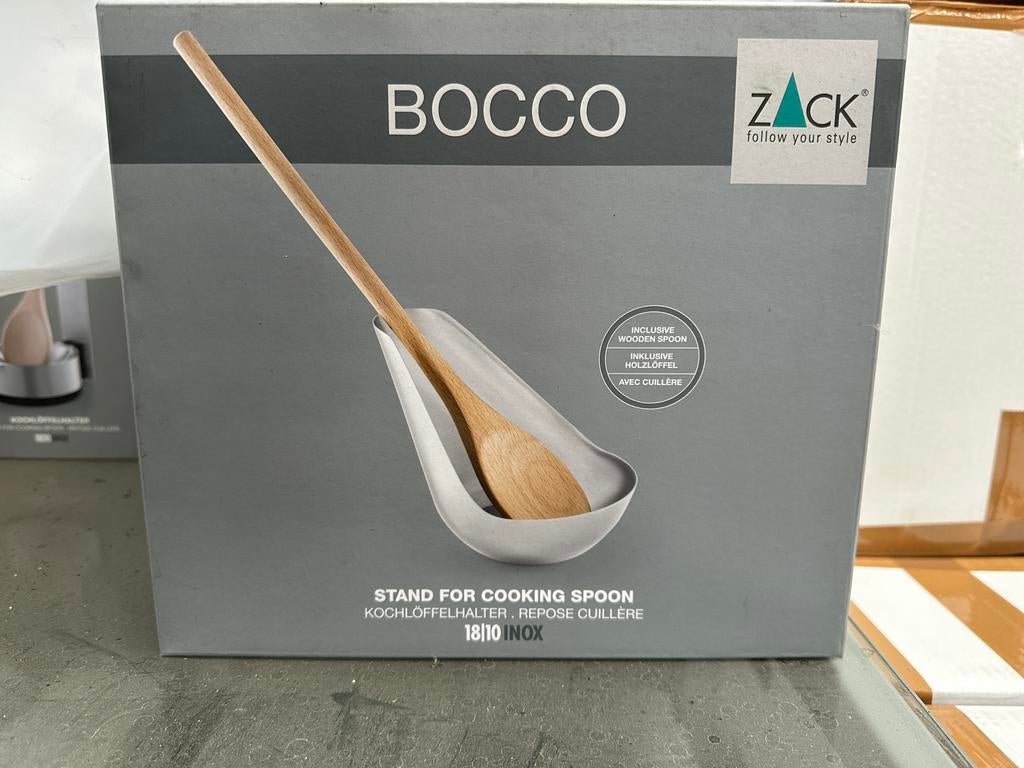 Socle pour cuillère bois inox, Huis en Inrichting, Keuken | Keukenbenodigdheden, Ophalen, Zo goed als nieuw