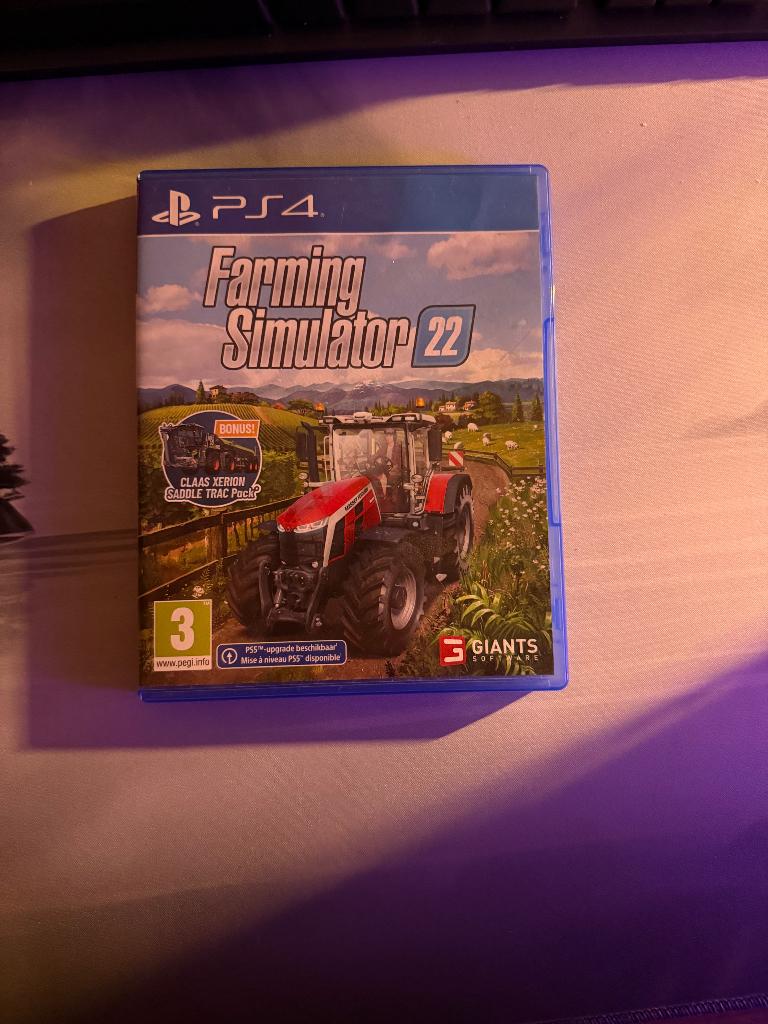 Farming simulator 22, Enlèvement, Comme neuf