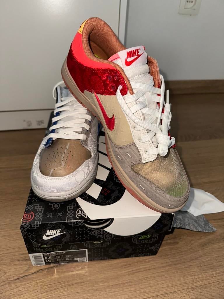 Nike dunk low what the clot?, Kleding | Heren, Schoenen, Ophalen