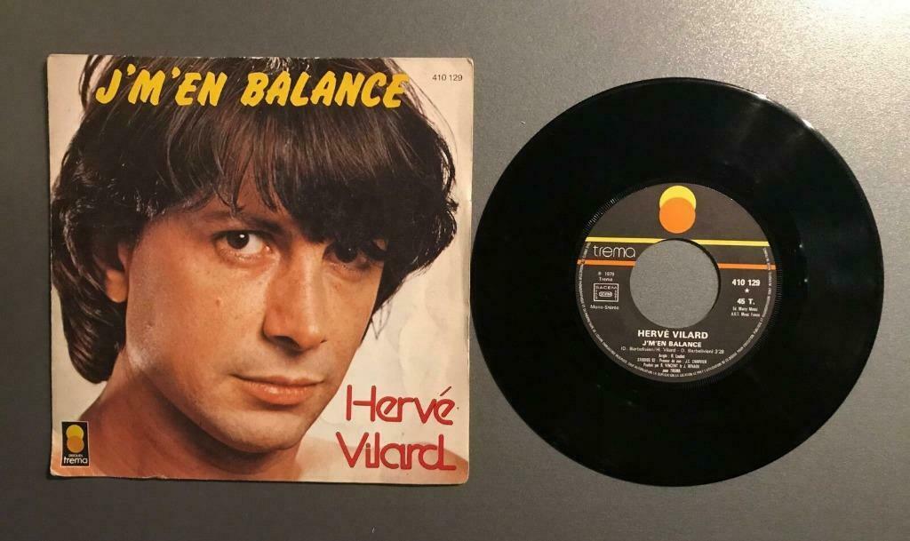 Vinyle de Hervé Vilard -, Enlèvement ou Envoi, Utilisé, Autres genres, Single