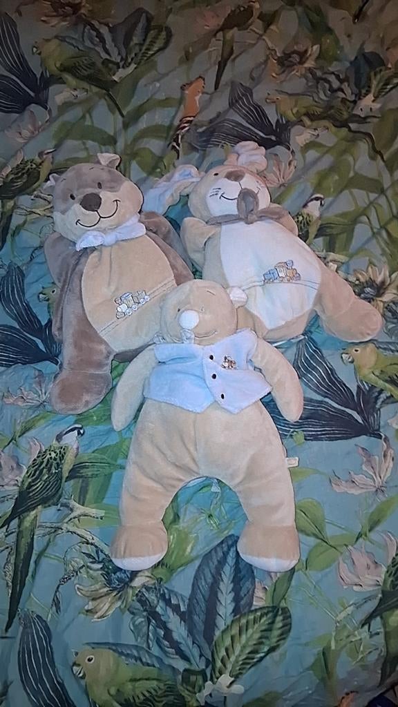 3 knuffels van Noukie's, Ophalen of Verzenden