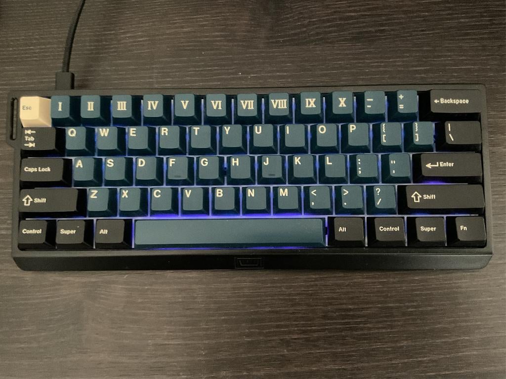 GMK Gladiator(keycap), Gaming toetsenbord, Ophalen of Verzenden, Zo goed als nieuw, Draadloos