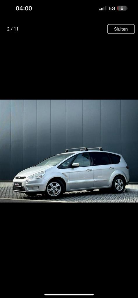 Ford S-Max 1.8 Tdci Bj 2009 / km 226.000 / Start niet, Autos, Entreprise, Diesel, Achat