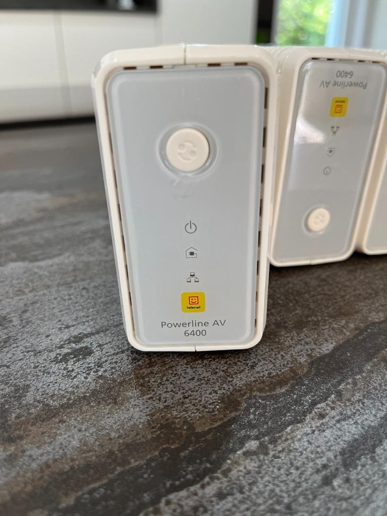 Powerline Telenet AV6400, Informatique & Logiciels, Adaptateurs powerline, Utilisé, Enlèvement