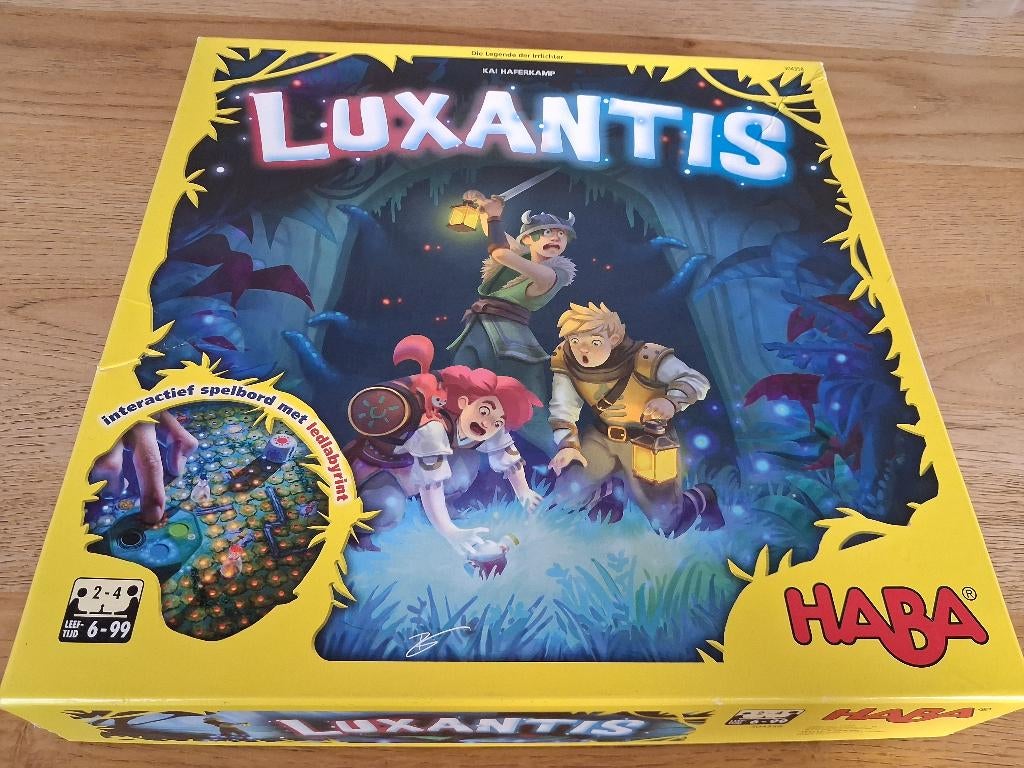 Gezelschapsspel Luxantis, Een of twee spelers, Ophalen of Verzenden, Gebruikt, Haba