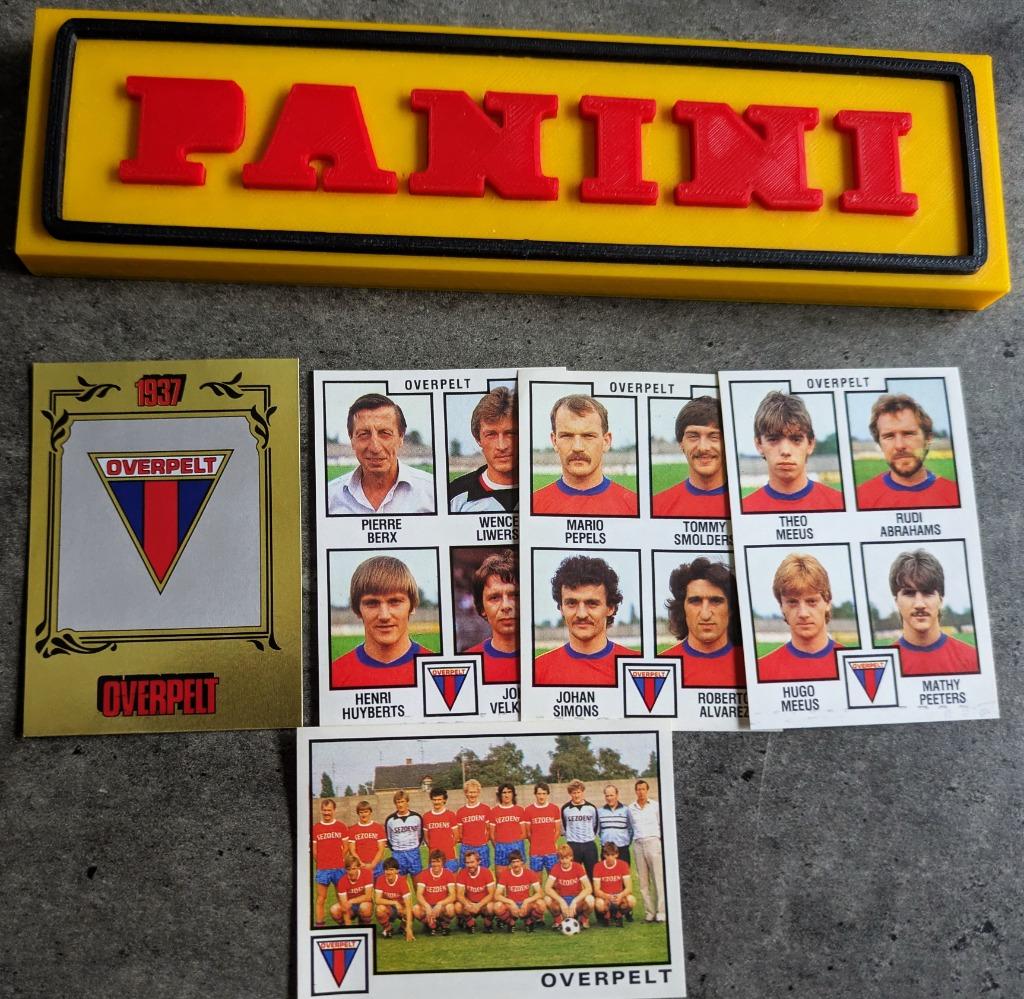 LOT DE 5 AUTOCOLLANTS PANINI FOOTBALL 85 1985, Envoi, Neuf