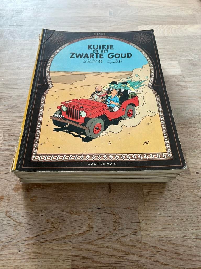 Kuifje strips bundel, Boeken, Stripverhalen, Gelezen, Meerdere stripboeken, Ophalen