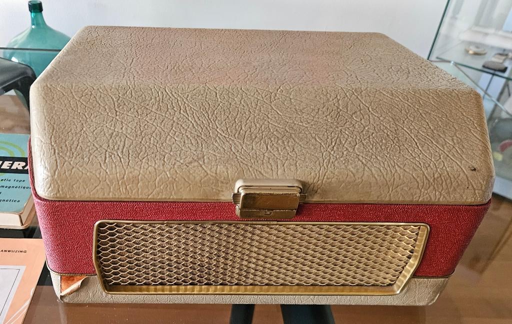 Vintage 4 sporen bandopnemer Siera 1962, Ophalen, Bandrecorder, Met banden