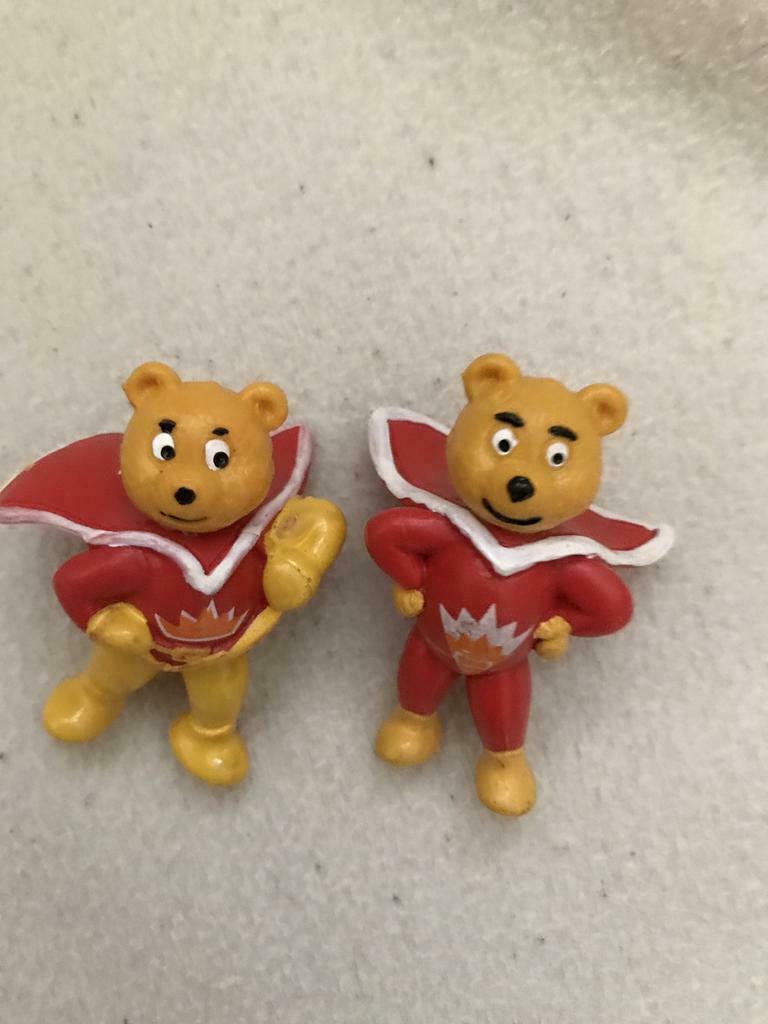 2 figurines super Ted époque goldorak, Enlèvement ou Envoi, Comme neuf