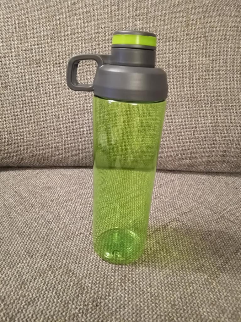 Groene drinkfles 1 liter, Ophalen of Verzenden, Zo goed als nieuw