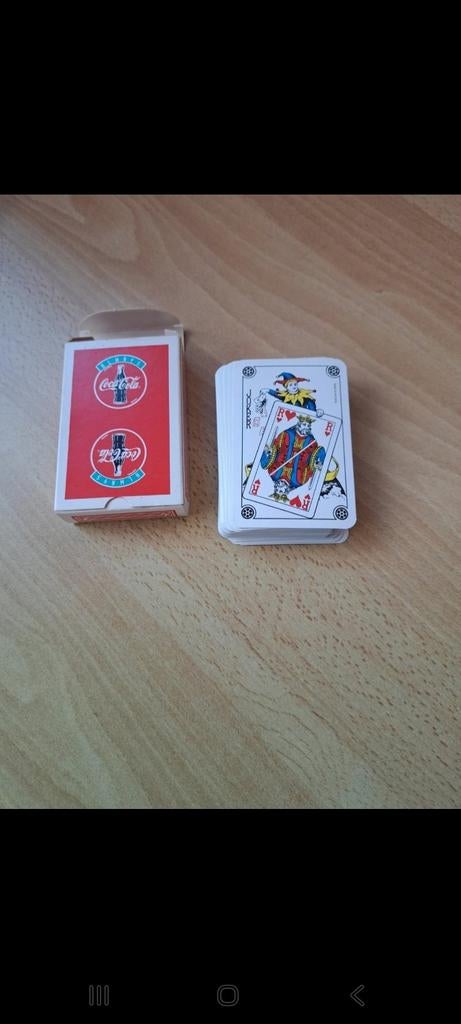 Speelkaarten coca cola, Ophalen of Verzenden, Nieuw, Speelkaart(en)