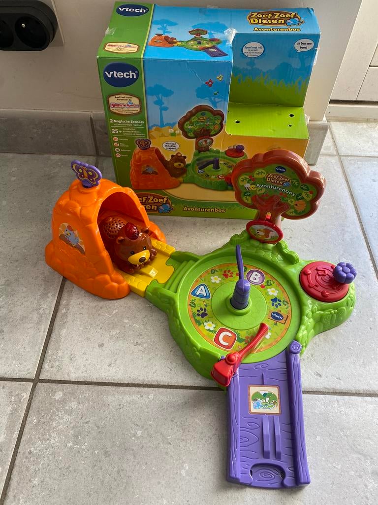 Zoef Zoef Dieren avonturenbos, Kinderen en Baby's, Speelgoed | Vtech, Ophalen of Verzenden, Zo goed als nieuw, 2 tot 4 jaar