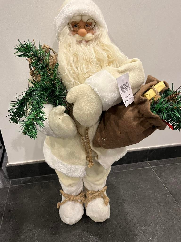 Grand père Noel 60cm . Neuf avec étiquette, Enlèvement ou Envoi, Neuf