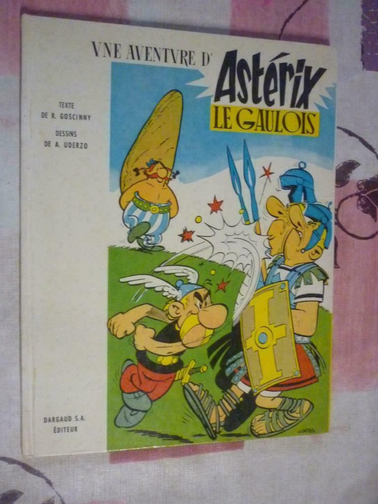asterix le gaulois, Une BD, Enlèvement ou Envoi, Utilisé