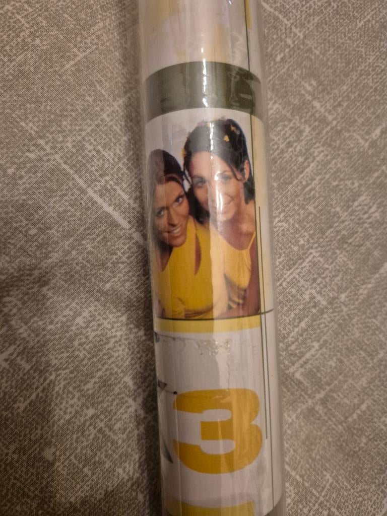 Gesealde rol vintage kaft/inpakpapier van K3 originals, Enlèvement ou Envoi