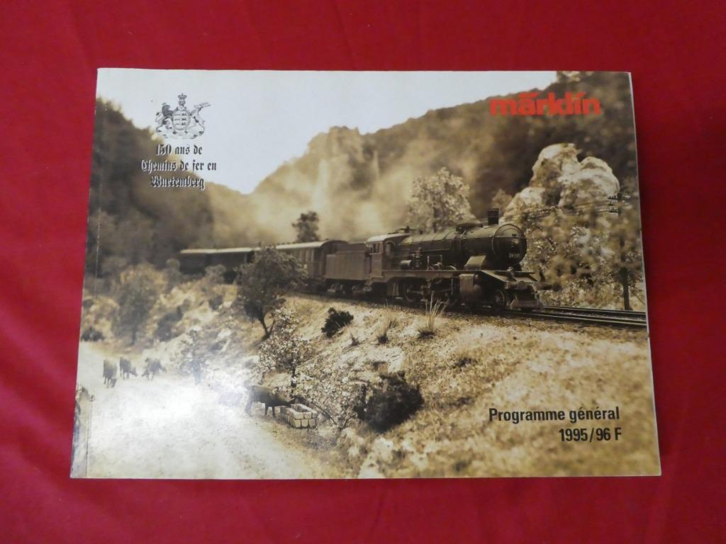 Catalogue commémoratives Märklin 1995/96 version française, Ophalen of Verzenden, Zo goed als nieuw, Boek, Tijdschrift of Catalogus
