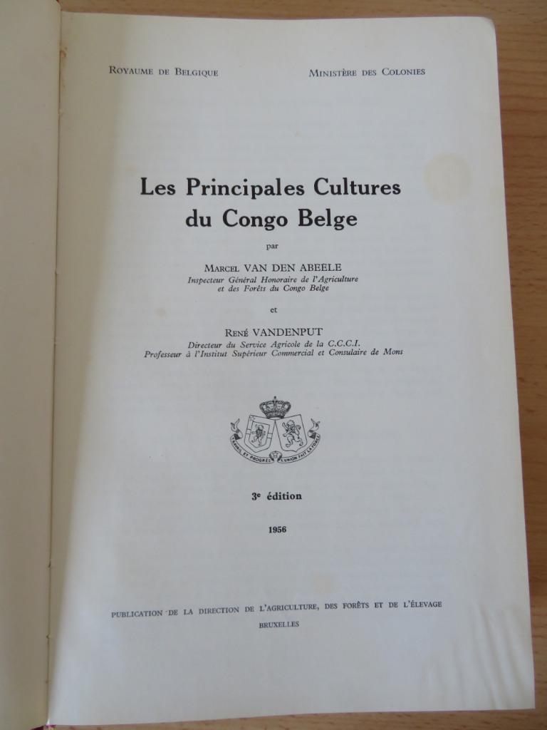 Een boek over de culturen van de BELGISCHE GOGO, Ophalen, Gelezen, Ministère des Colonies