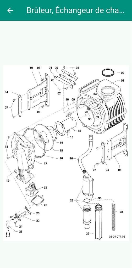 Pièces Vaillant VCW 436/5-7 (N-BE) ecoTEC exclusive, Collections, Utilisé