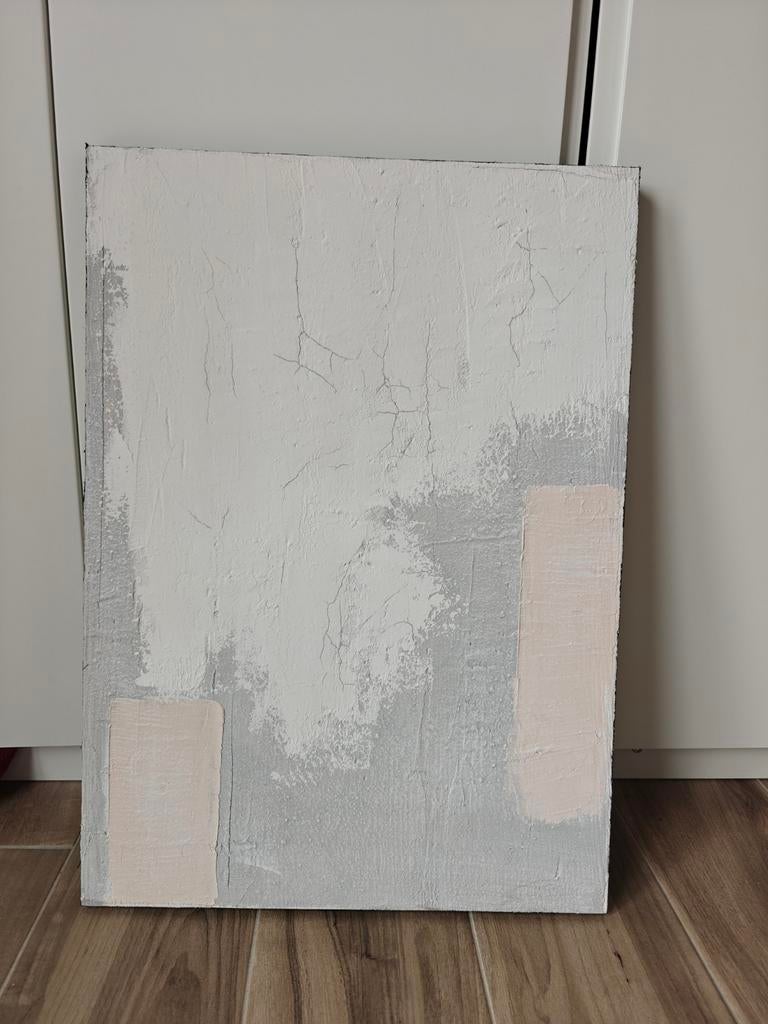 Schilderij kave home met structuur 50 x 70, Enlèvement ou Envoi