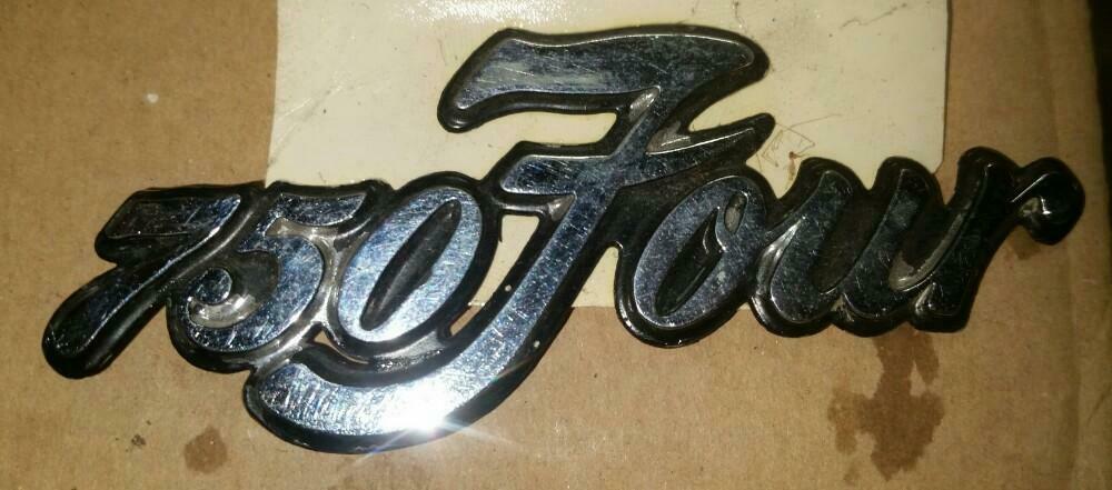 Honda CB750 four K1 Emblem pages couvercle Original emblème, Envoi, Utilisé
