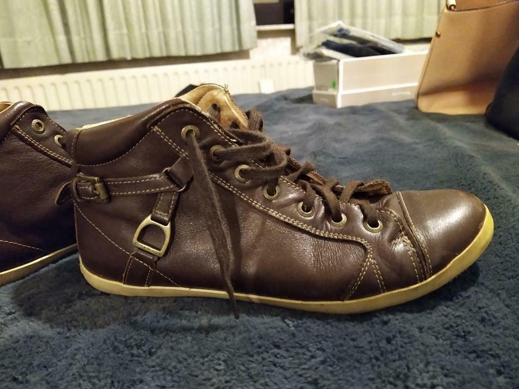 Sneakers bruin maat 40 river woods, Enlèvement ou Envoi, Comme neuf, Brun, Sneakers et Baskets