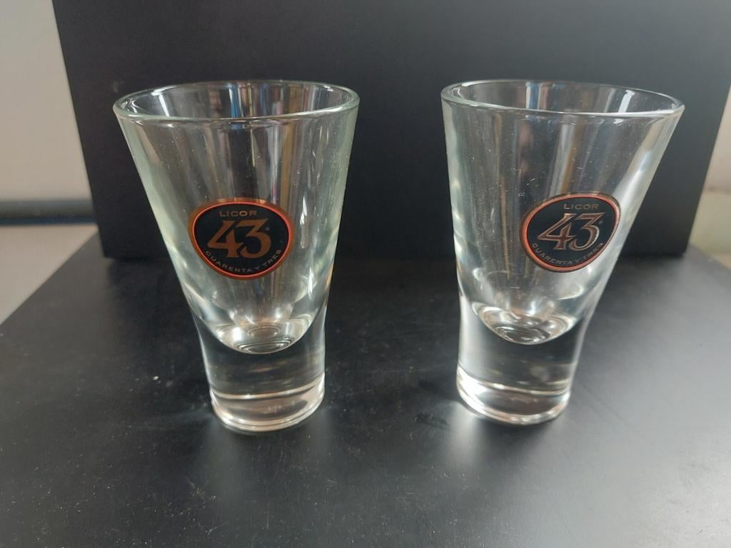 Borrel glaasje licor 43, Verzamelen, Ophalen of Verzenden, Zo goed als nieuw, Borrel- of Shotglas