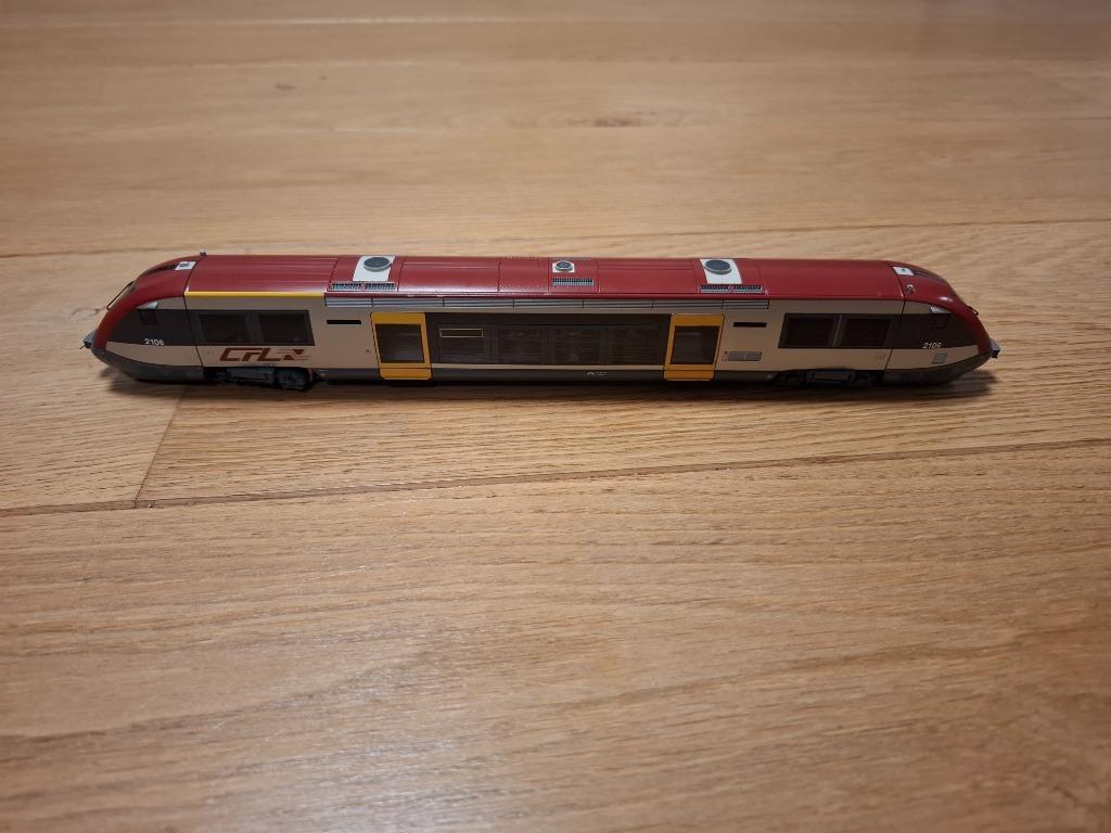 Jouef 2103 - autorail de banlieue CFL 2106, Jouef, Courant alternatif, Comme neuf, Enlèvement