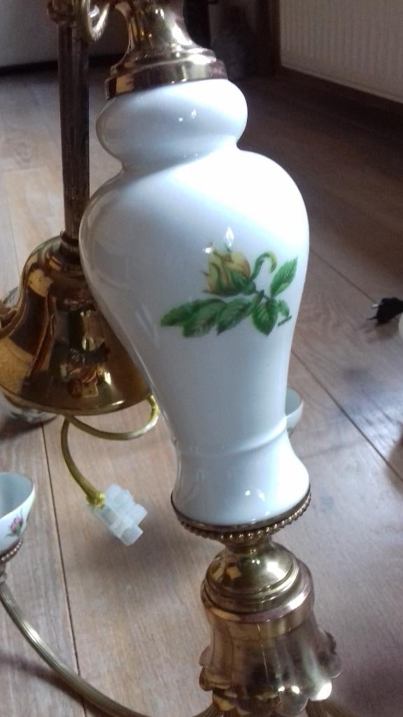 antieke luster met 2 wandarmaturen, Enlèvement