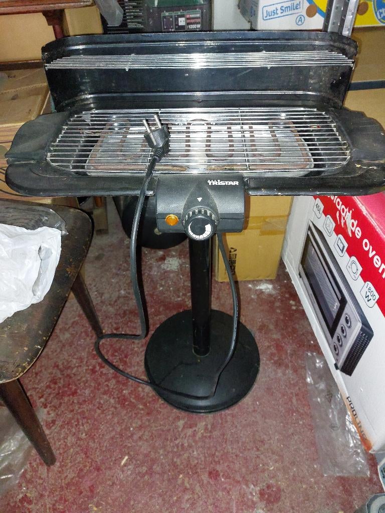 elektrische BBQ, Enlèvement, Utilisé, Zie foto