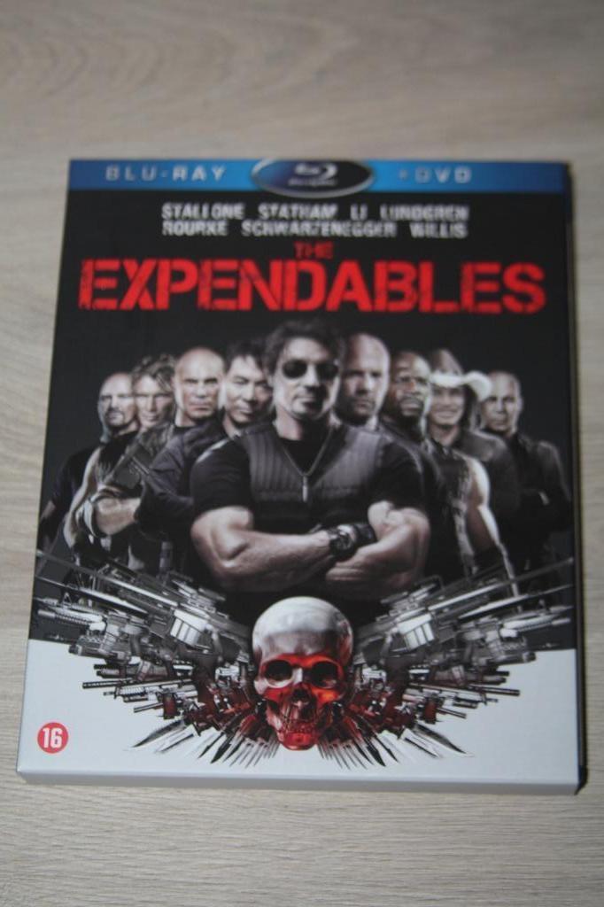 Blue-Ray + DVD , The Expendables , 2010 , als nieuw, Enlèvement ou Envoi, Comme neuf, Aventure