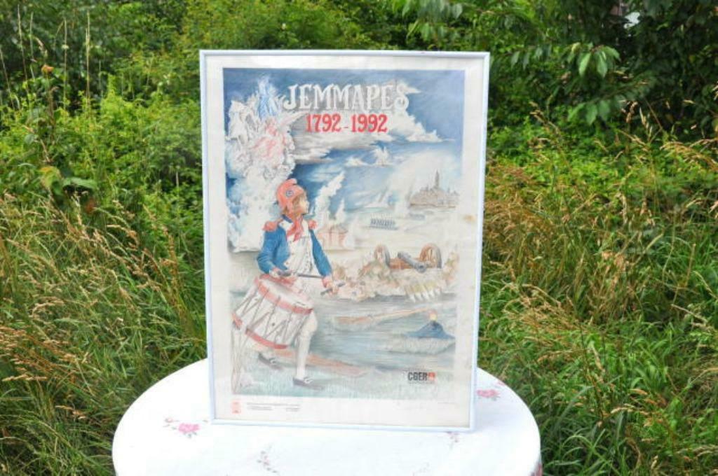 §  affiche bicentenaire de la bataille de jemappes, Enlèvement ou Envoi
