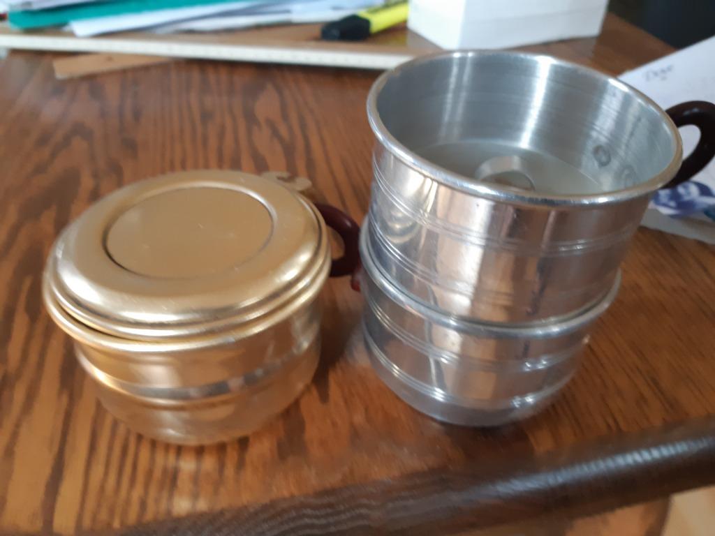 RVS koffiefilters, zilver en goud, Ophalen, Nieuw