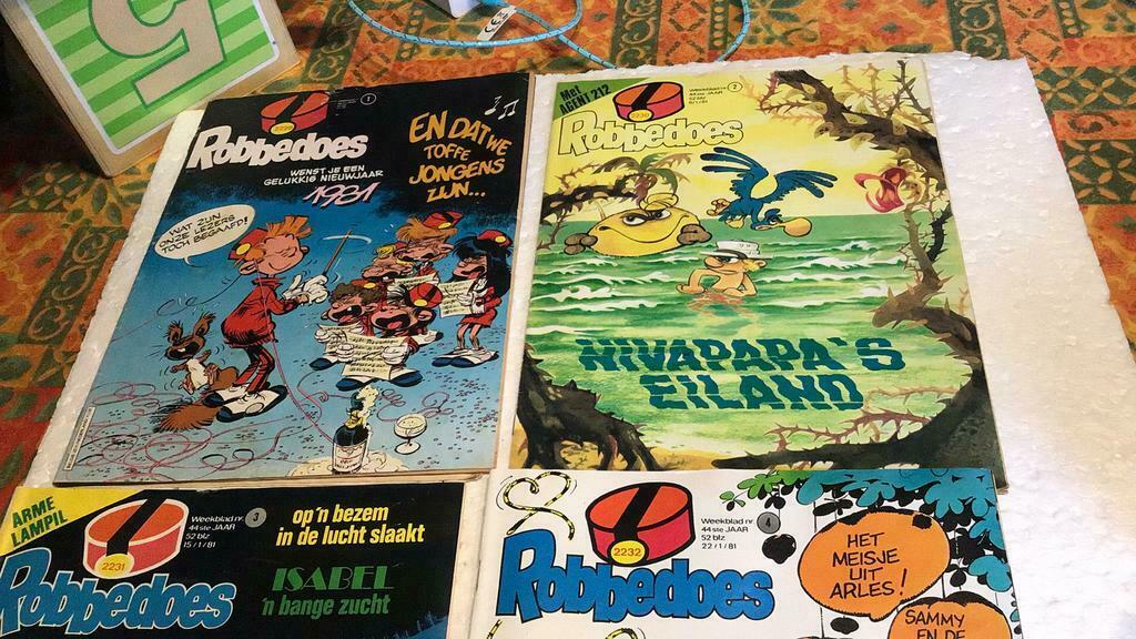 Hebdomadaire Spirou 1981(x2), Livres, Enlèvement ou Envoi, Utilisé, Autres types