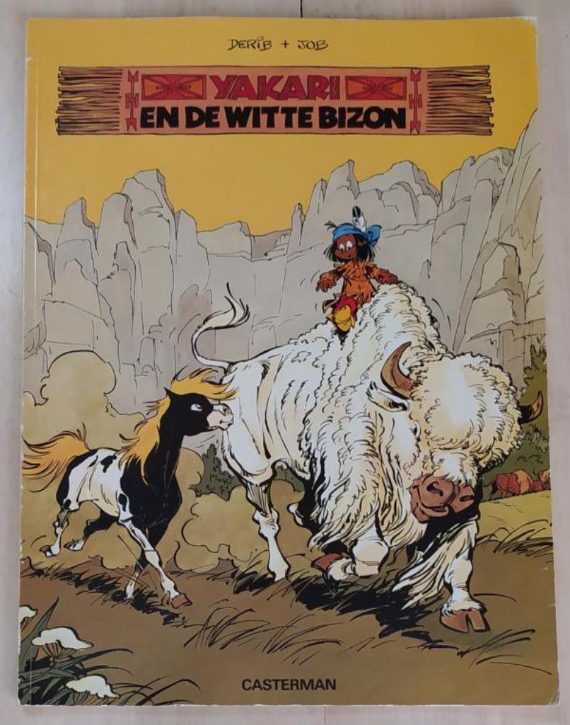 Yakari nr. 2 - Yakari en de witte bizon (1977), Boeken, Stripverhalen, Ophalen