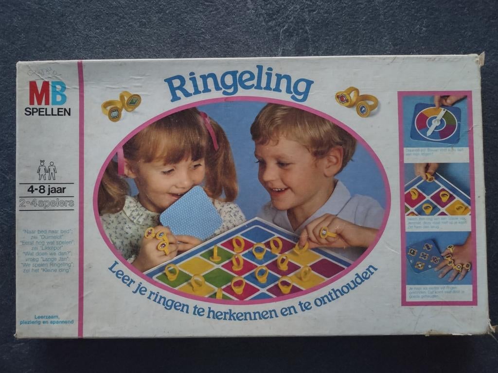 MB spel Ringeling, Hobby en Vrije tijd, Ophalen, Gebruikt