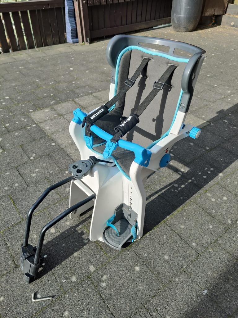 Kettler kinderstoeltje voor achterop de fiets, Fietsen en Brommers, Fietsaccessoires | Fietsstoeltjes, Voetsteuntjes, Ophalen