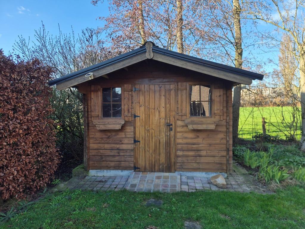 Tuinhuis, Tuin en Terras, Ophalen, Tuinhuis, 2 ramen, 250 tot 300 cm