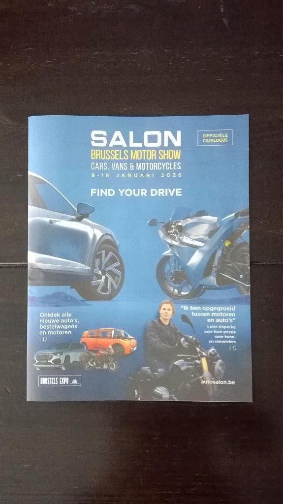 Officiële catalogus AUTOSALON 2026, Enlèvement ou Envoi, Neuf, Catalogue