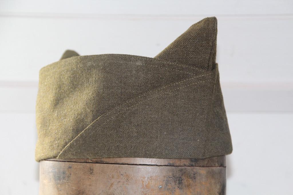 US WW2 Garrison cap enlisted men (PX), Envoi, Armée de terre, Casque ou Béret