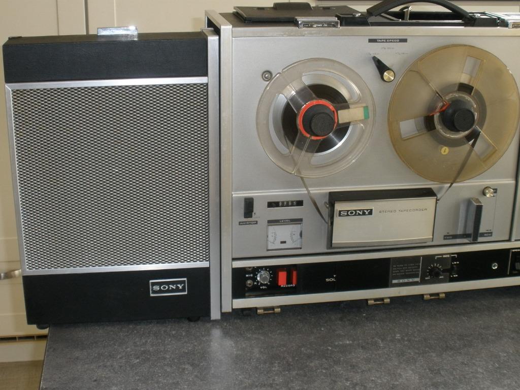 SONY Tapecorder TC-540 vintage jaren” 69/ „72, Ophalen of Verzenden, Bandrecorder