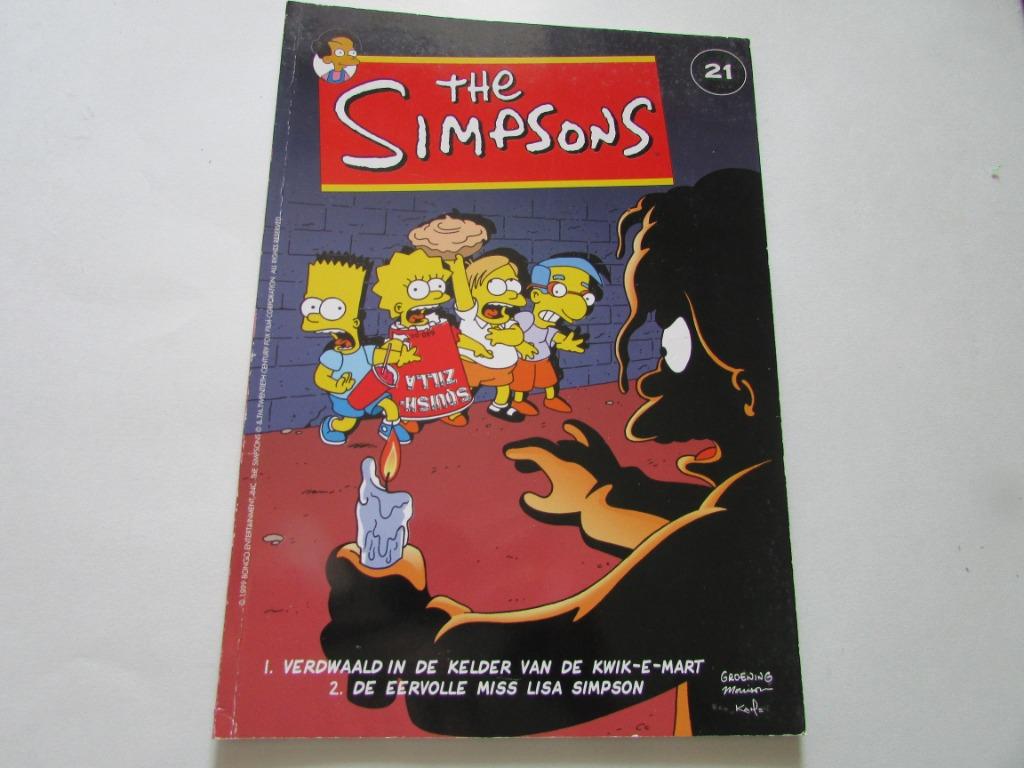 The Simpsons, nr.21, 2 delen, Livres, BD | Comics, Utilisé, Plusieurs comics, Europe, Envoi