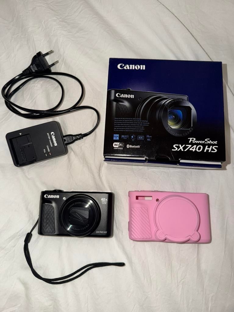 Canon Powershot SX740 HS, Audio, Tv en Foto, Ophalen of Verzenden, Zo goed als nieuw, Canon