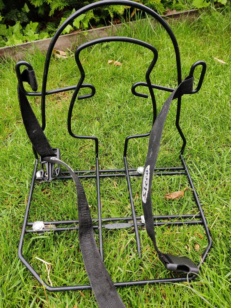Bagagedrager fiets, Ophalen, Gebruikt