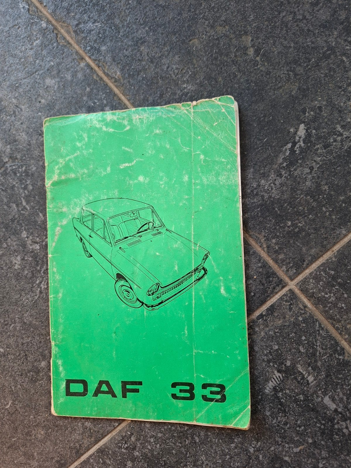 daf 33   instructieboekje, Ophalen of Verzenden
